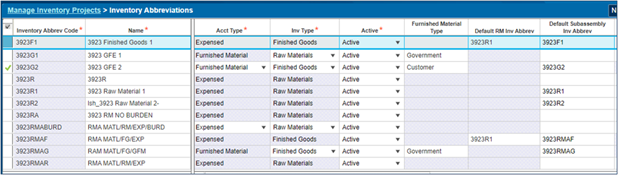 MANAGE INVENTORY